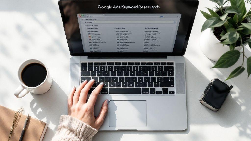 Google Ads keyword research and PPC resources