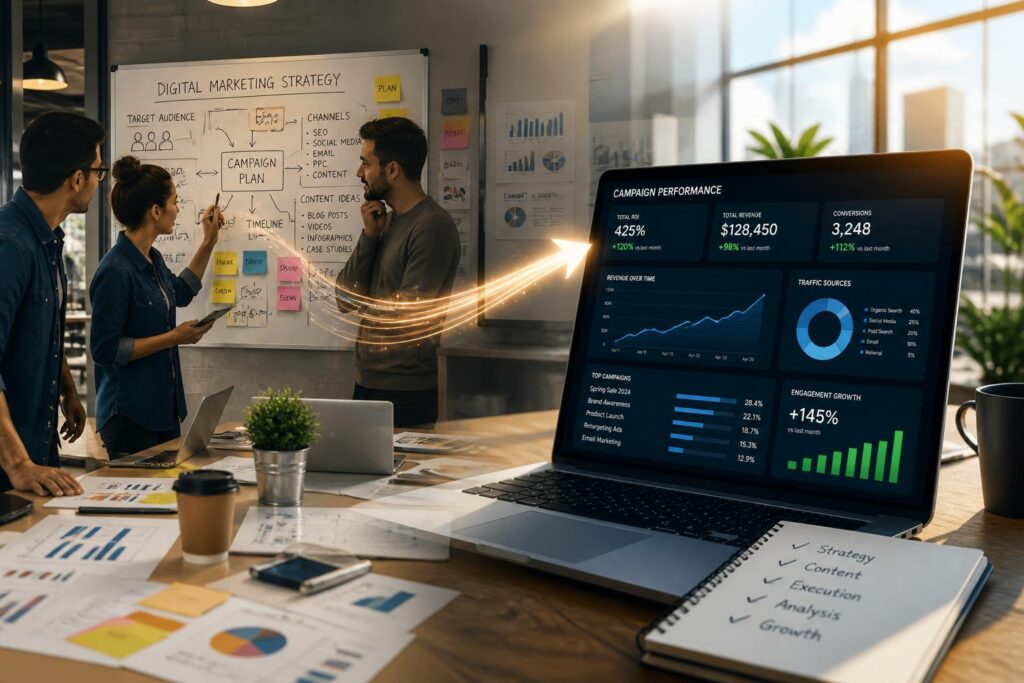 Digital marketing strategy for business growth