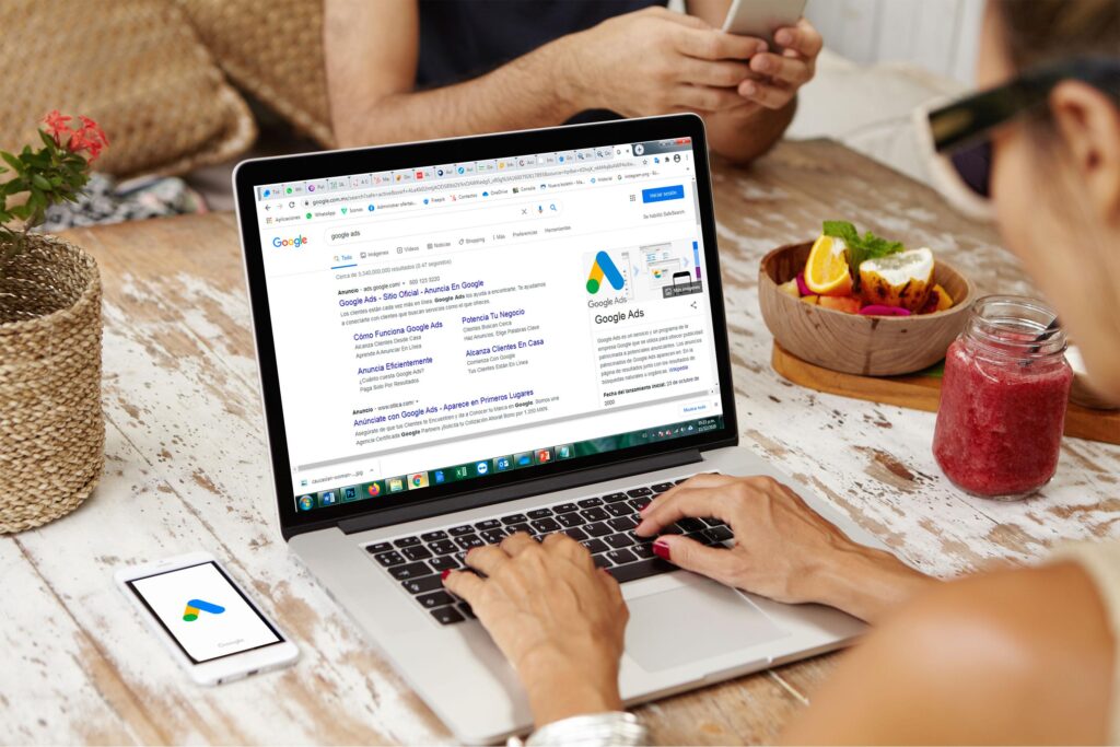 Google Search Ads targeting potential customers